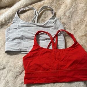 Lululemon longline energy bra bundle